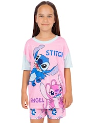 بيجامة قصيرة بتصميم شخصية Lilo And Stitch من Disney - صورة 5 من 7