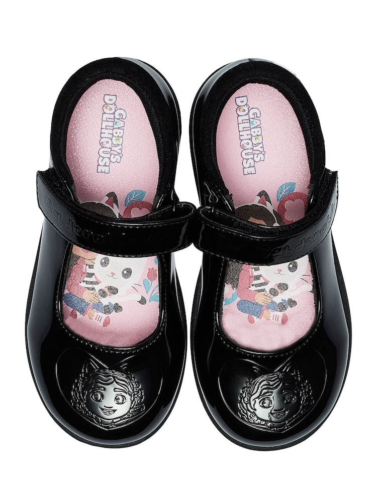 Character Black Gabbys Dollhouse School Shoes - Image 4 of 4