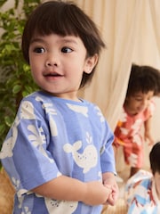 Multi Sea Creature Short Pyjamas 3 Pack (9mths-10yrs) - Image 8 of 12