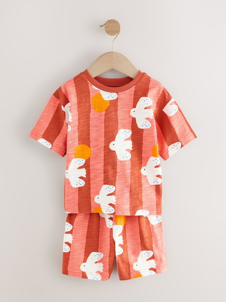 Multi Sea Creature Short Pyjamas 3 Pack (9mths-10yrs) - Image 9 of 12