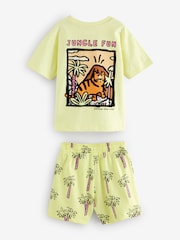 Multi Bright Miami Beach Short Pyjamas 3 Pack (9mths-8yrs) - Image 3 of 9