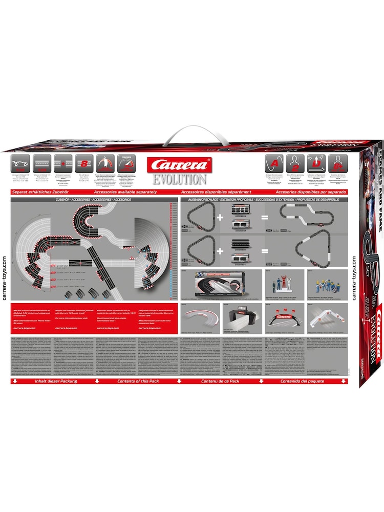 Carrera Flames and Fame Evolution GT 1:32 Slot Racing Set 5.3m - Image 2 of 4