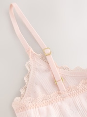 self. Pink Pointelle Bralette - Image 8 of 8
