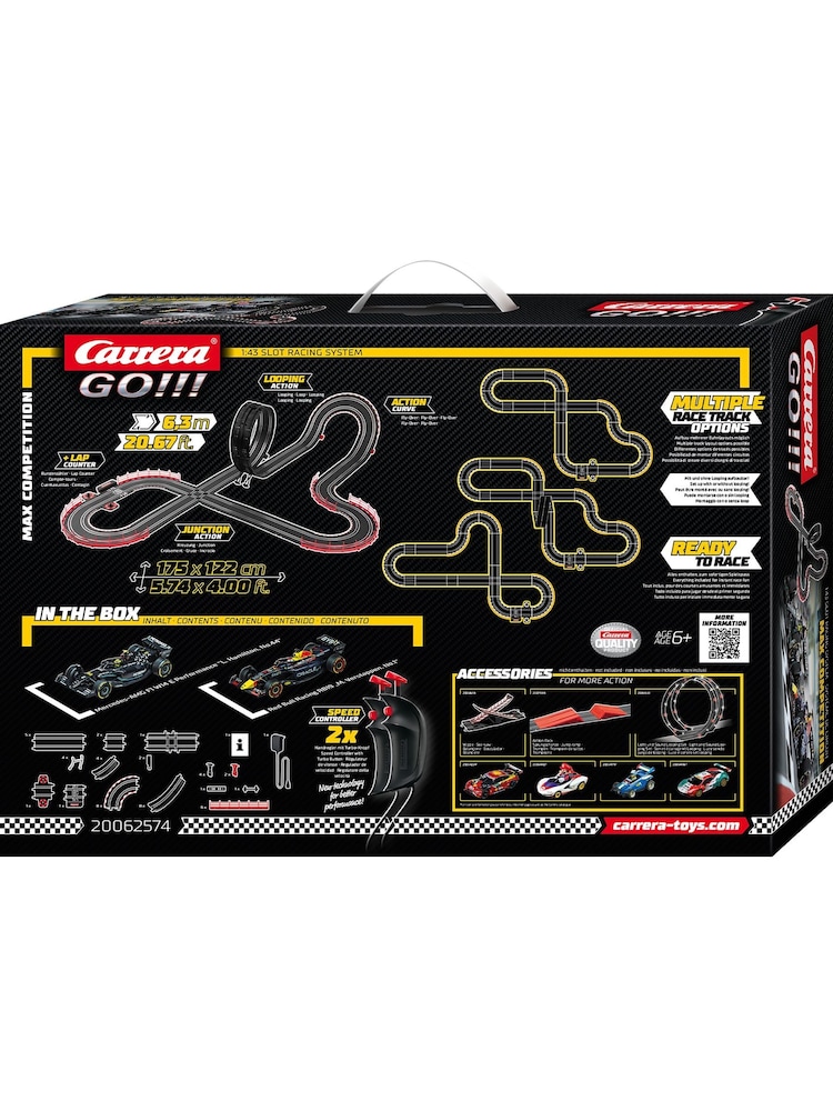 Carrera Max Competition GO 2023 F1 Slot Racing Set Hami 6.3m - Image 2 of 4