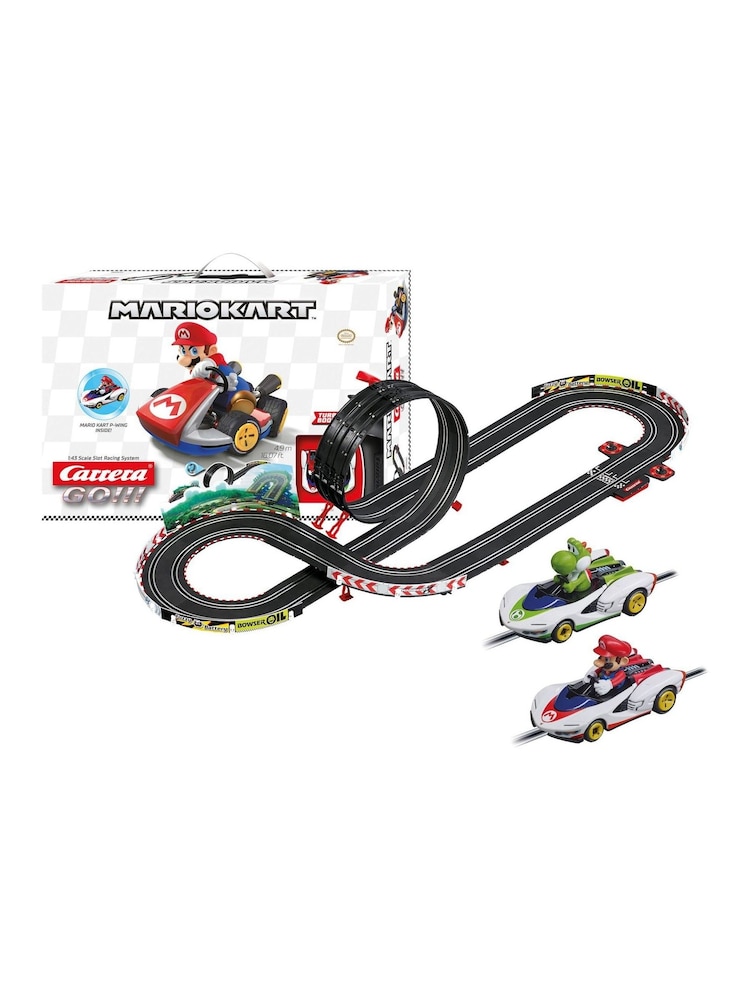 Carrera Mario Kart P-Wing GO Slot Racing Set 4.9m - Image 1 of 4