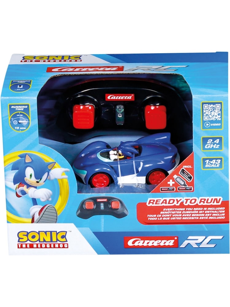 Carrera RC Team Sonic Mini 1:43 Scale Racing Car - Image 4 of 4