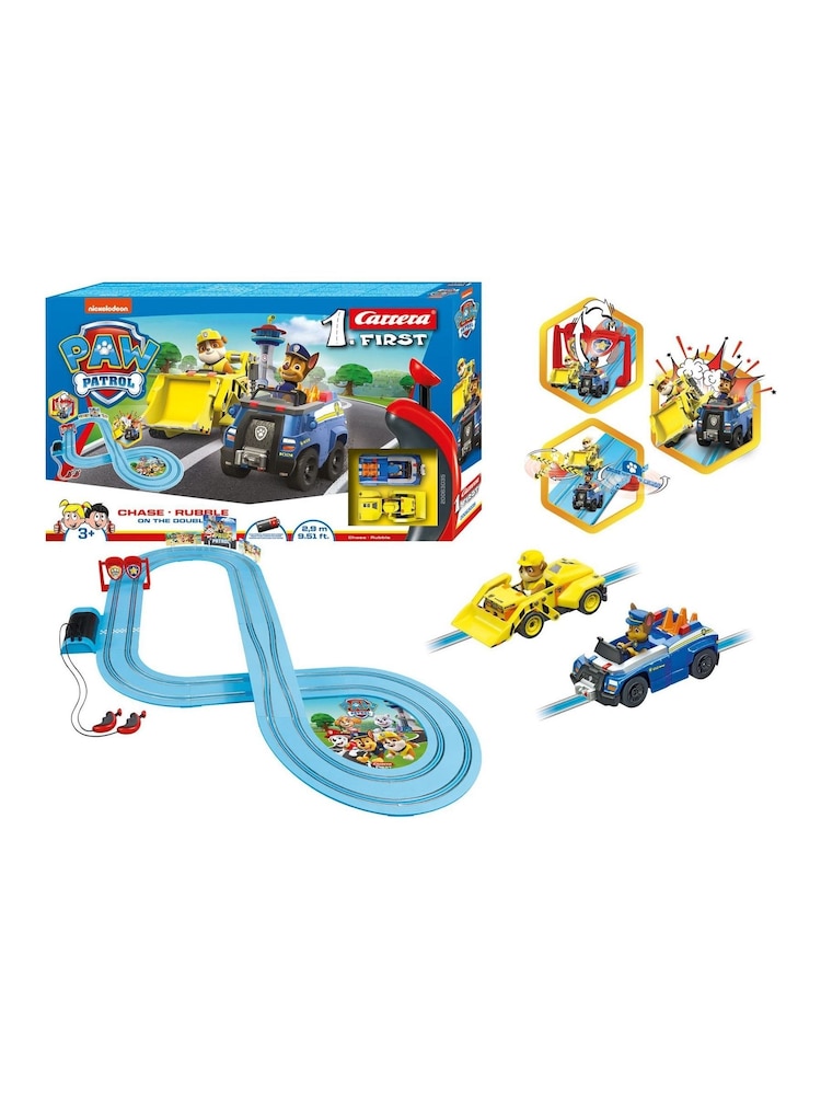 Carrera PAW Patrol On the Double FIRST Slot Racing Set 2.9m - Image 1 of 4