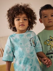Preto/Verde - Pacote 3 de pijamas curtos (9meses a12anos) - Imagem 3 de 4