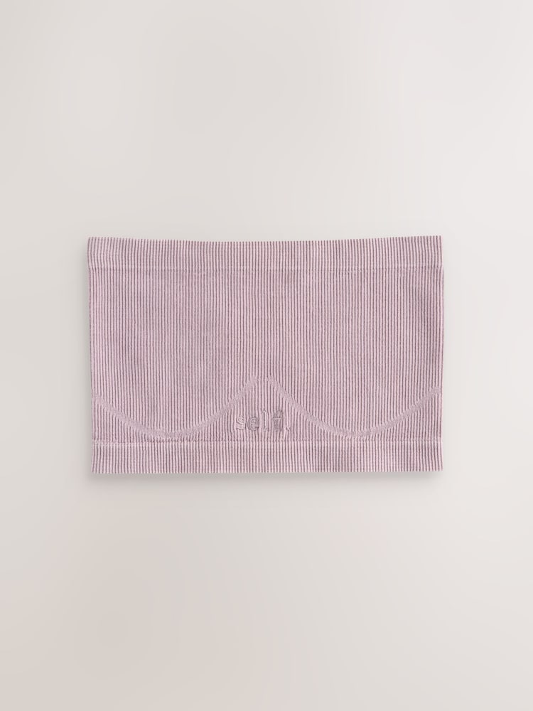 self. Mauve Seamfree Bandeau Bra - Image 6 of 6
