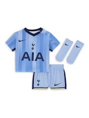 Nike Blue Infants Tottenham Hotspur Away Stadium Mini Kit 2024-25 - Image 1 of 2