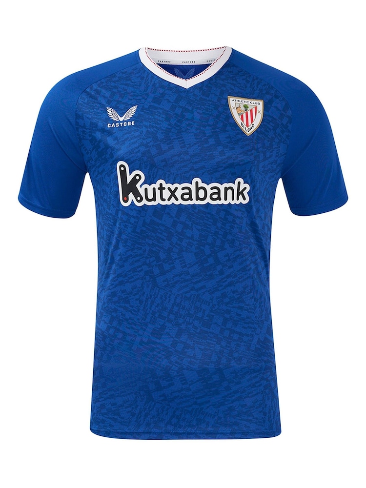 Castore Blue Athletic Bilbao Away Shirt 2024-25 - Image 2 of 5