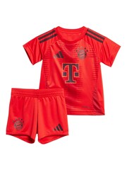 adidas Red FC Bayern Home Babykit Shirt 2024-25 - Image 2 of 5