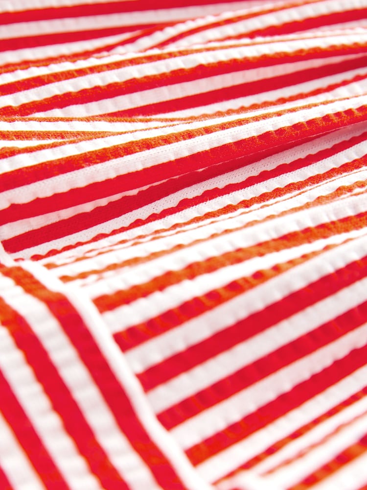 Bande rouge/blanche - 100{Jupe longue à volants en coton (0 %) - Image 8 of 8