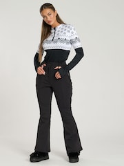 South Beach Black Ski Flared Trousers - Image 2 of 6