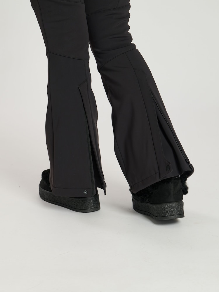 South Beach Black Ski Flared Trousers - Image 4 of 6