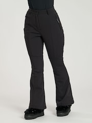 South Beach Black Ski Flared Trousers - Image 5 of 6