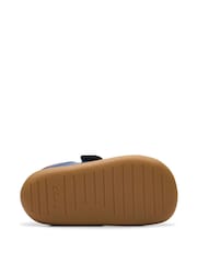 Clarks Blue Standard Fit (F) First Walker Safari T Shoes - Image 5 of 7