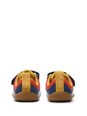 Clarks Blue Standard Fit (F) First Walker Safari T Shoes - Image 6 of 7