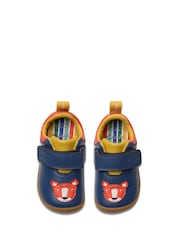 Clarks Blue Standard Fit (F) First Walker Safari T Shoes - Image 7 of 7