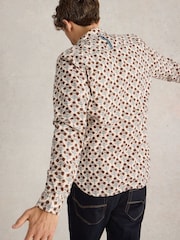 White Stuff Natural Large Dandelion Printed Shirt - Image 2 of 5