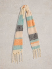 White Stuff Natural Shelly Skinny Scarf - Image 1 of 3