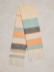 White Stuff Natural Shelly Skinny Scarf - Image 2 of 3