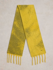 White Stuff Yellow Shelly Skinny Scarf - Image 1 of 3