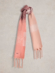 White Stuff Pink Shelly Skinny Scarf - Image 1 of 3