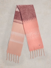 White Stuff Pink Shelly Skinny Scarf - Image 2 of 3