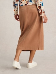 White Stuff Natural Maren Organic Cord Skirt - Image 2 of 6