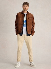 White Stuff Brown Cord Jacket - Image 1 of 6