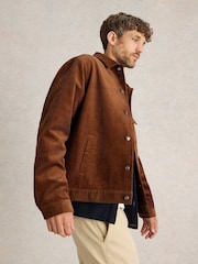 White Stuff Brown Cord Jacket - Image 3 of 6