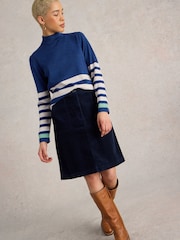 White Stuff Blue Marie Skirt - Image 1 of 6