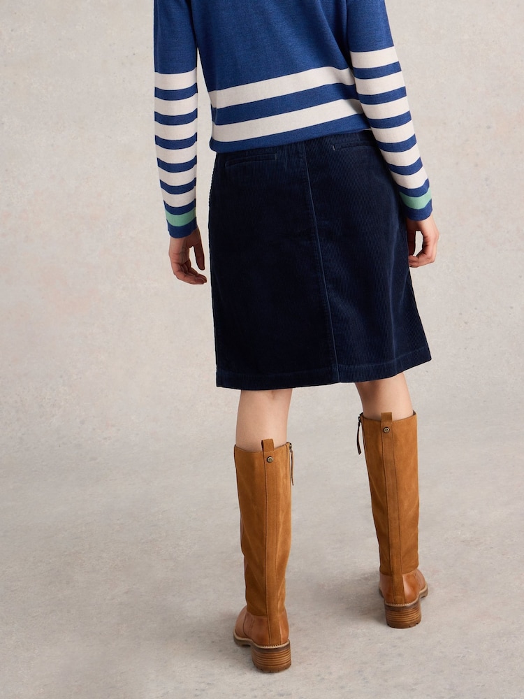 White Stuff Blue Marie Skirt - Image 2 of 6