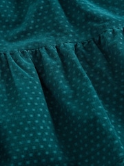 White Stuff Green Jenna Cord Tiered Skirt - Image 6 of 6