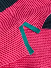 White Stuff Green Jana Stripe 100% Organic Cotton Jumper - Image 6 of 6