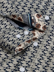 White Stuff Blue Fish Printed Shirt - Image 6 of 6