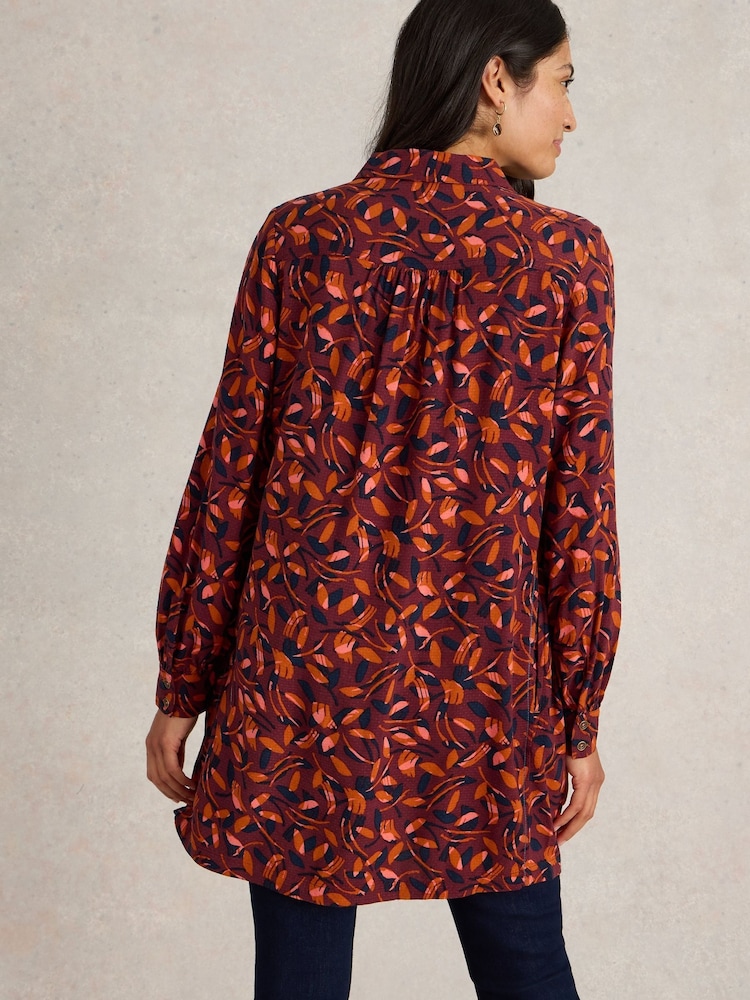 White Stuff Purple Farley Tunic - Image 2 of 6