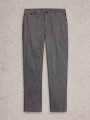 White Stuff Grey Sutton Textured Trousers - Image 5 of 6