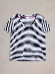 Camiseta de algodón 100 % Nadia de White Stuff - Imagen 5 de 6