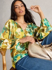White Stuff Yellow Imogen Top - Image 3 of 6