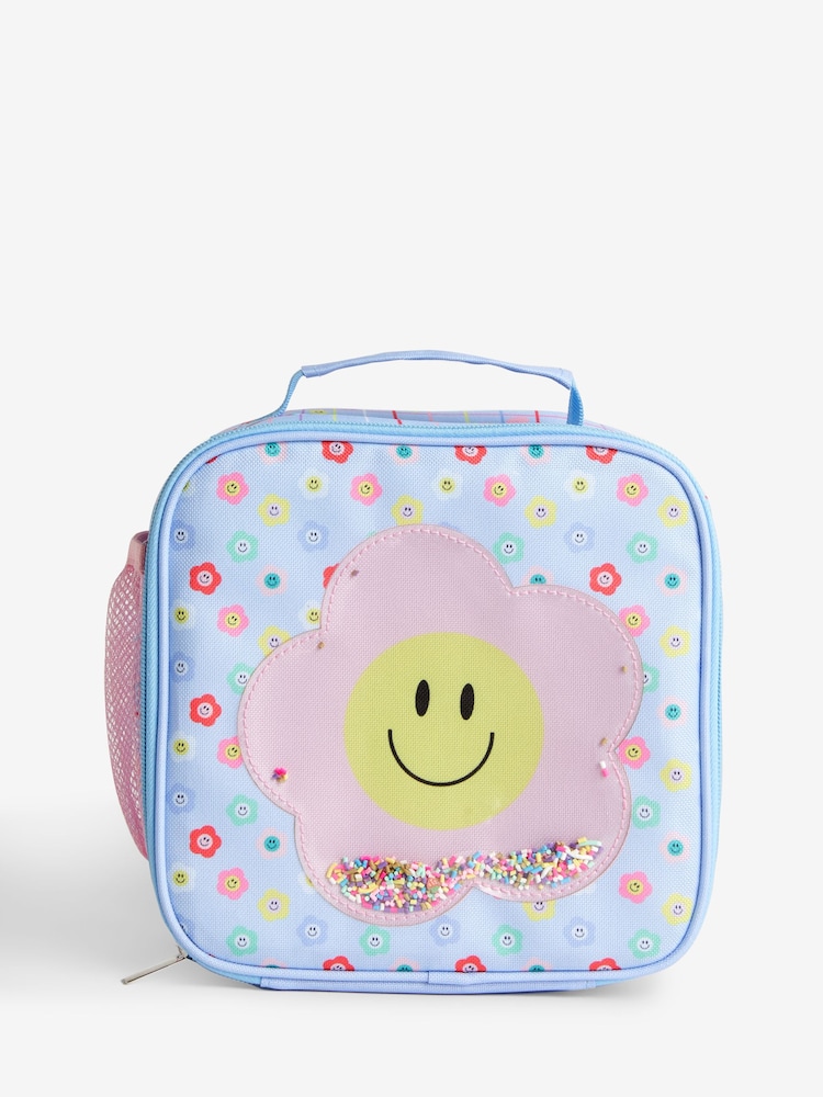 Flower Power Smiley Face Lunch Bag - Imagen 1 de 2 Flower Power Smiley Face Lunch Bag - Imagen 1 de 2