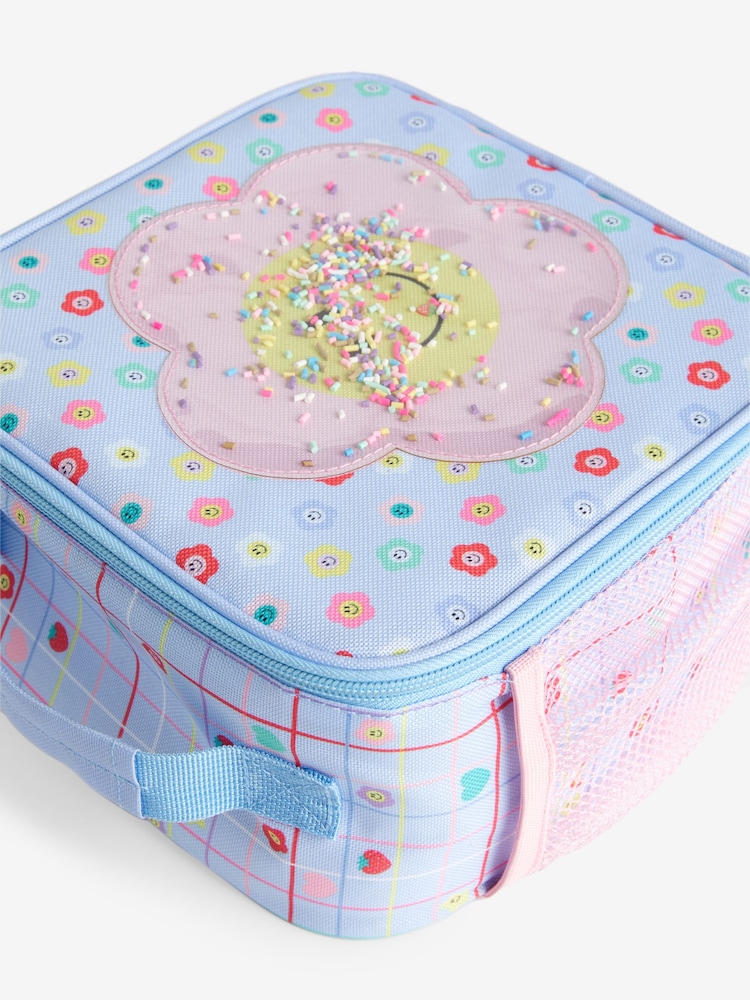 Flower Power Smiley Face Lunch Bag - Imagen 2 de 2 Flower Power Smiley Face Lunch Bag - Imagen 2 de 2