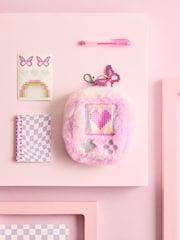 Pink/Purple Fur Mini Stationery Set - Image 1 of 6