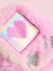 Pink/Purple Fur Mini Stationery Set - Image 2 of 6