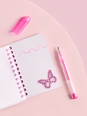 Pink/Purple Fur Mini Stationery Set - Image 3 of 6
