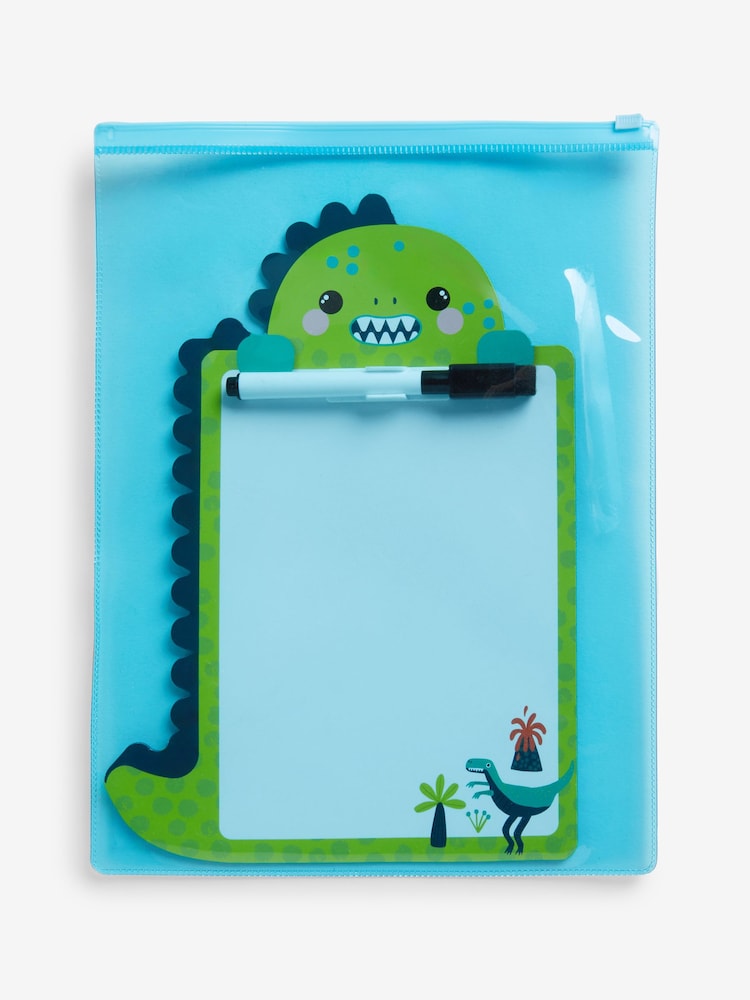 Green Dinosaur Magnetic White Board & Pen - Image 4 of 6