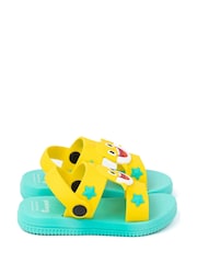 Vanilla Underground Yellow Baby Shark Character Sandals - Image 1 of 6