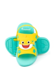 Vanilla Underground Yellow Baby Shark Character Sandals - Image 4 of 6