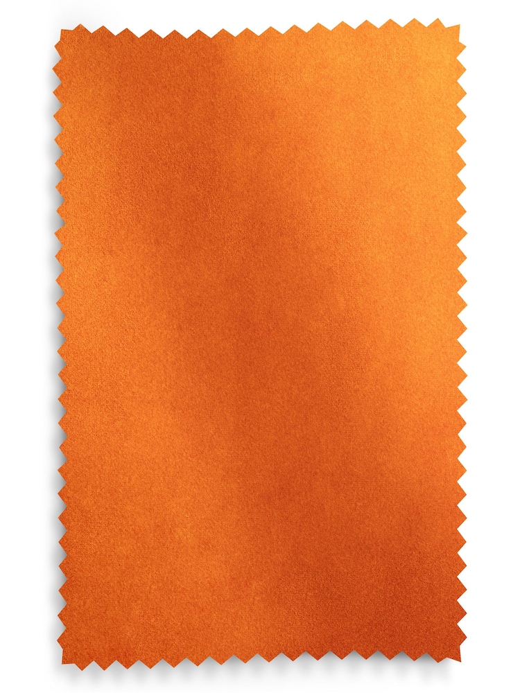 Soft Velvet Burnt Orange Wyatt Shelf 2 Seater Sofa - Image 11 of 11 Soft Velvet Burnt Orange Wyatt Shelf 2 Seater Sofa - Image 11 of 11